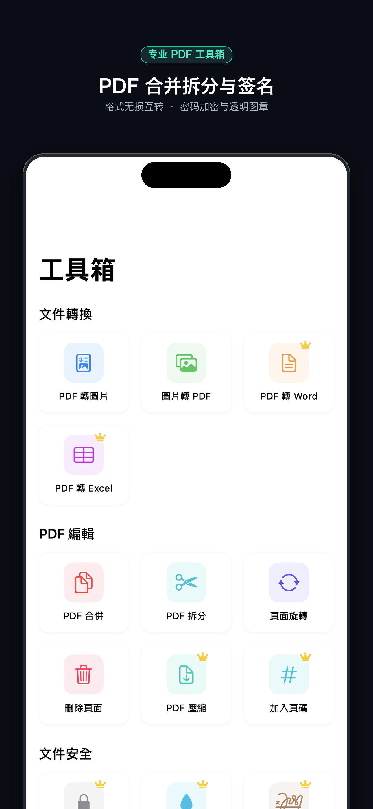 PDF 格式转换与全能工具箱
